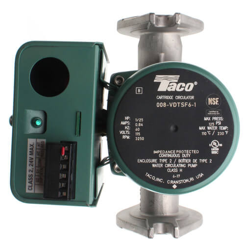 Main product image of 008 Variable Speed Delta-T Stainless Steel Circulator Pump, 1/25 HP