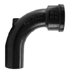 Main product image of 3" Service Weight Cast Iron Short Sweep Elbow