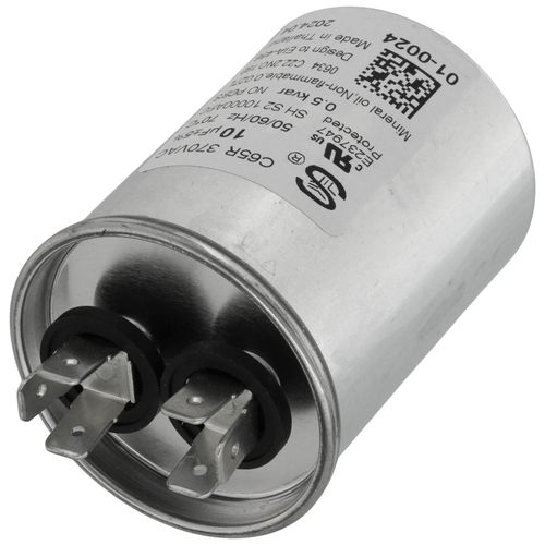 Main product image of 10 MFD Round Capacitor (370V), 01-0024