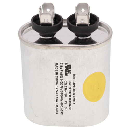 Main product image of Run Capacitor, Oval, 440v, 7.5uf, 01-0043