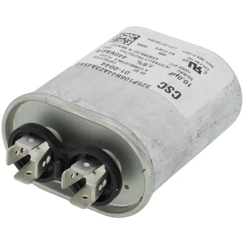 Main product image of Run Capacitor, Oval, 440v, 10uf, 01-0044