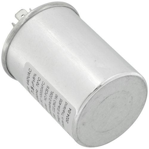 Main product image of Run Capacitor, Round, 440v, 7.5uf, 01-0063