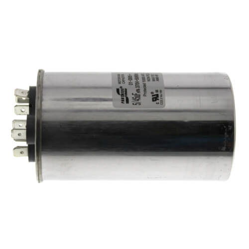 45/5 MFD Round Capacitor (370V), 01-0085