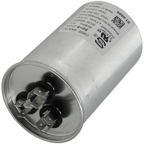 Main product image of 50/5 MFD Round Capacitor (440V), 01-0099