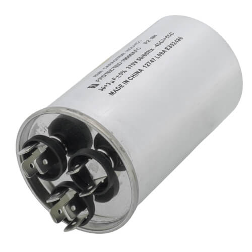 Main product image of 30/3MFD Dual Run Capacitor (370V), 01-0262