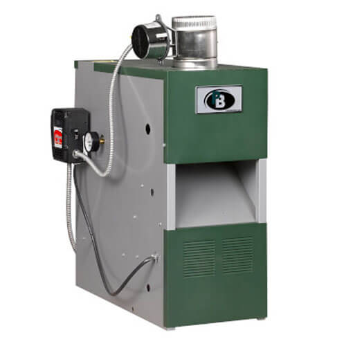 MI-08-e - 162,000 BTU Output Intermittent Ignition Packaged Residential Water Boiler (Nat Gas)