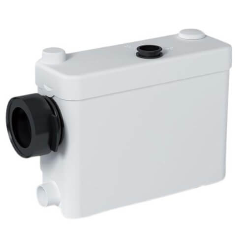 Sanipack Macerating Pump for In-Wall Frame System (White)