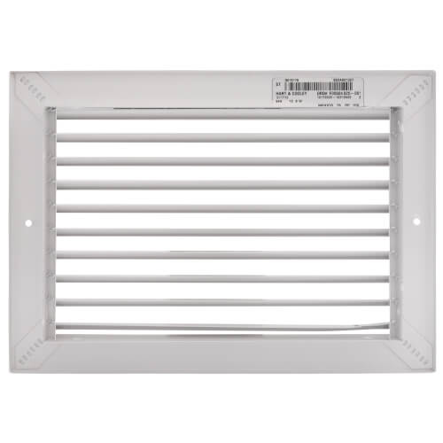 12" x 8" (Wall Opening Size) Steel Return Grille (94A Series)
