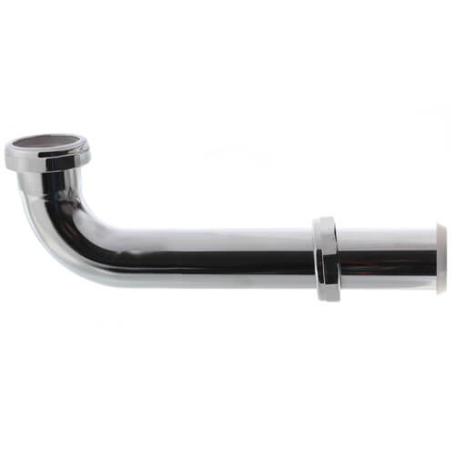 Main product image of 1-1/4" x 8", 22 Gauge, Slip Joint Elbow (Chrome Plated)
