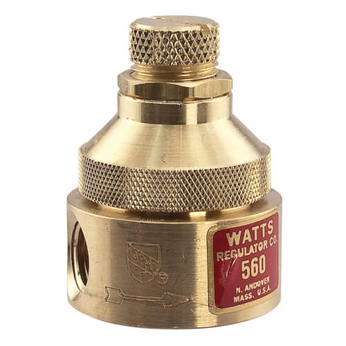 1/4" LF560 FNPT Brass Pressure Reducing Valve (0 to 60 PSI)