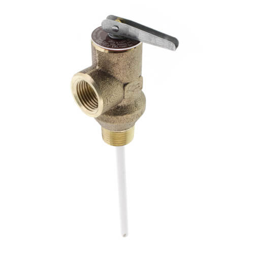 thumbnail image 2 of Watts 0121325 T&P Relief Valve - 1/2 Inch 150 PSI For Water Heaters With 210°F Temperature Relief 2 of 12
