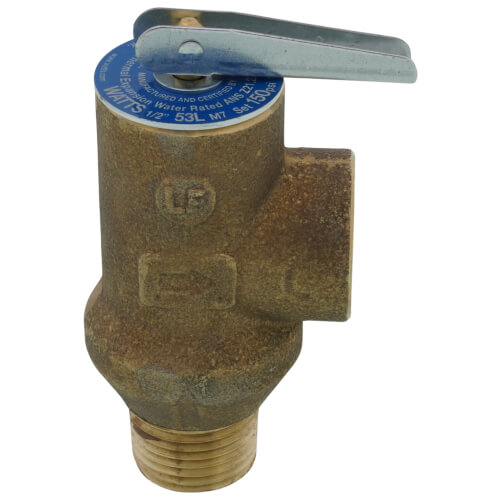 Main product image of 1/2" LF53L Poppet Type Lead Free Pressure Relief Valve (150 psi)