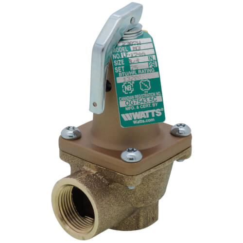 3/4" LF174A Lead Free Relief Valve (75lb)