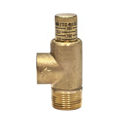 3/4" 530C Poppet Style Relief Valve, 100-300 psi Adjustable (Lead Free)