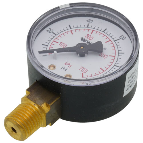 LFDPG1 2" Pressure Gauge (0-100 psi)