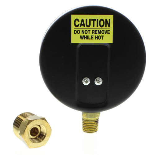Main product image of LFDPTG-1 3" Bottom Entry Pressure & Temperature Gauge (0-50 psi)