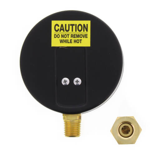 LFDPTG-1 3" Bottom Entry Pressure & Temperature Gauge (0-75 psi)