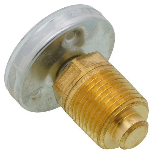 Main product image of 1/2 LFTB-1-1/2-132-176 Center Back Entry Bimetal Thermometer (1-1/2" Dial)