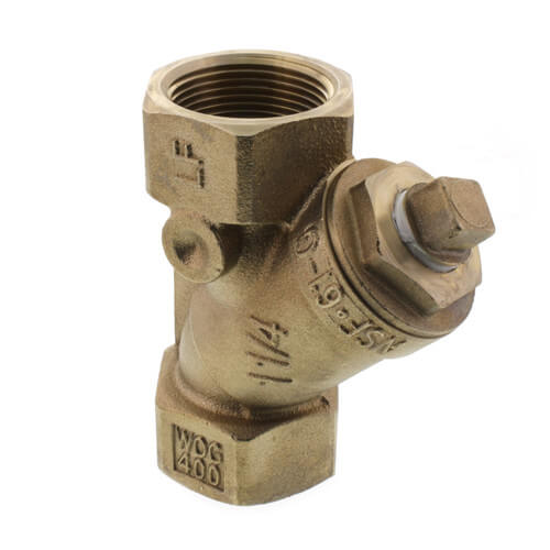 Main product image of 1-1/4" 650A Wye Strainer, Lead Free (Threaded)