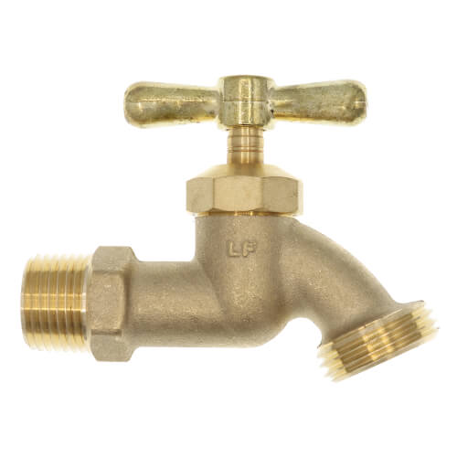 Main product image of LFSC-5, 1/2" Male x Hose Bibb Sillcock w/ Tee Handle (Lead Free)