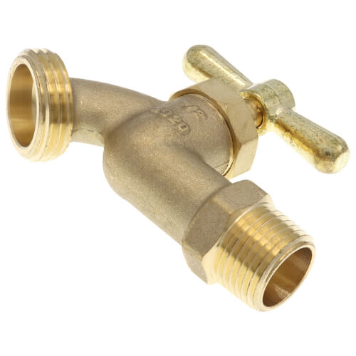 Main product image of LFSC-5, 1/2" Male x Hose Bibb Sillcock w/ Tee Handle (Lead Free)