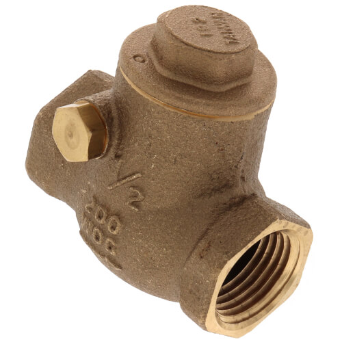 Main product image of 1/2" LFWCV Lead Free Brass Swing Check Valve