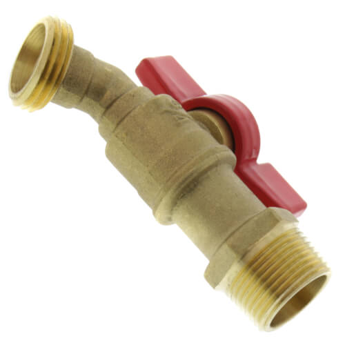 3/4" Quarter Turn Boiler Drain - Drain Cock (Lead Free)