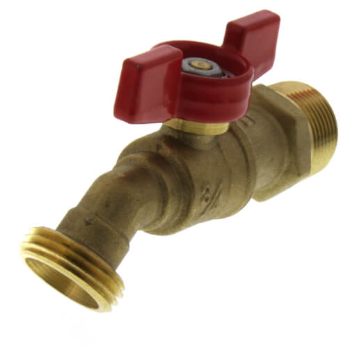 3/4" Quarter Turn Boiler Drain - Drain Cock (Lead Free)