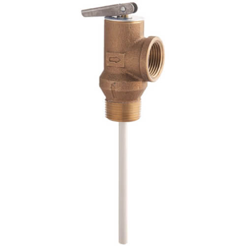 Main product image of 3/4" 100XL T & P Relief Valve, Lead Free (75 psi)