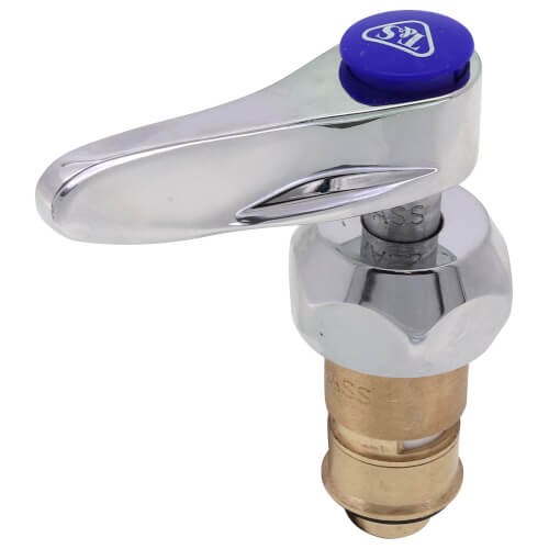 Cerama LTC New Style Cartridge w/ Check Valve, Blue Lever Handle & Screw
