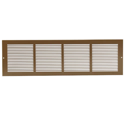 Main product image of 24" x 6" Golden Sand Baseboard Return Air Grille (657 Series)