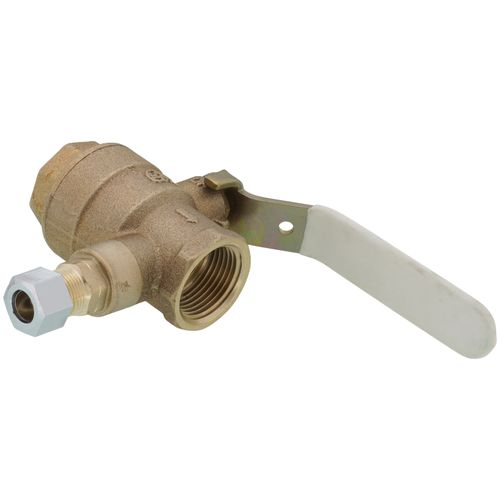 Main product image of 3/4" LFBRVM1 Threaded x Threaded x Compression Combination Ball Valve and Relief Valve, 80 PSI (Lead Free)
