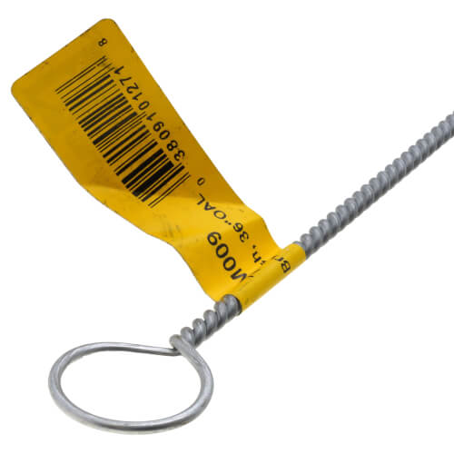 Main product image of 1/2" x 1" Flat Light Duty Boiler Brush for Columbia Boilers (36" Total Length)