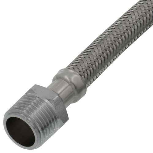 Main product image of Braided Flex Hose, 1/2" Npsm Female x 1/2" NPT Male, 36" Long, 013121-45