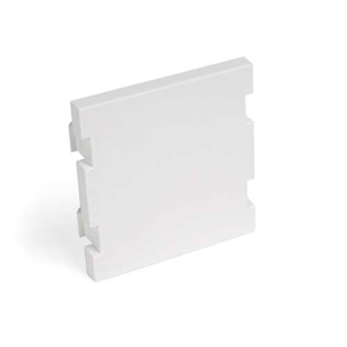 Main product image of Blank MOS Module, 2 Units High (White)