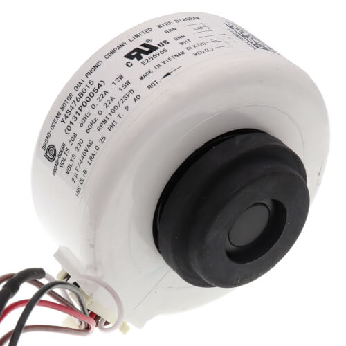Main product image of 2 Speed Fan Motor (1100 RPM, 208-230V), 0131P00054SP
