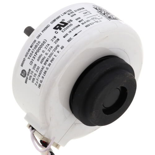 Main product image of 2 Speed Fan Motor (1300 RPM, 208-230V), 0131P00055SP