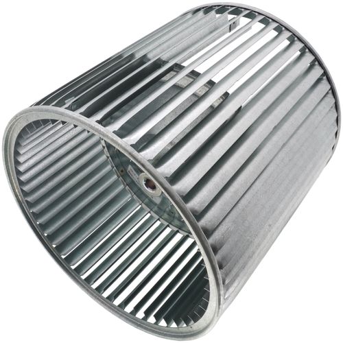 Main product image of 10-5/8" Convex Double Inlet Blower Wheel with Belt Drive, CW (1/2" Bore)
