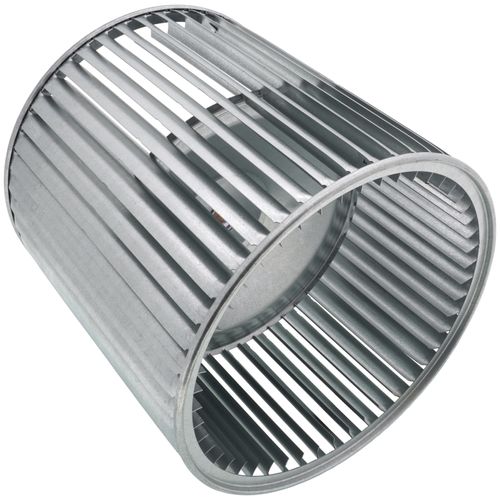 Main product image of 10-5/8" Convex Double Inlet Blower Wheel with Belt Drive, CW (1/2" Bore)
