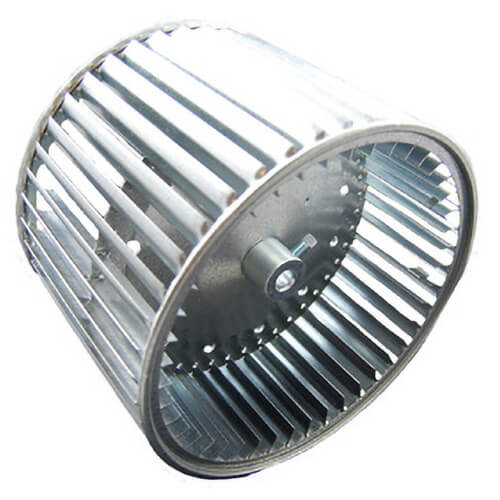 Main product image of 10-5/8" Convex Double Inlet Blower Wheel with Direct Drive, CW (1/2" Bore)