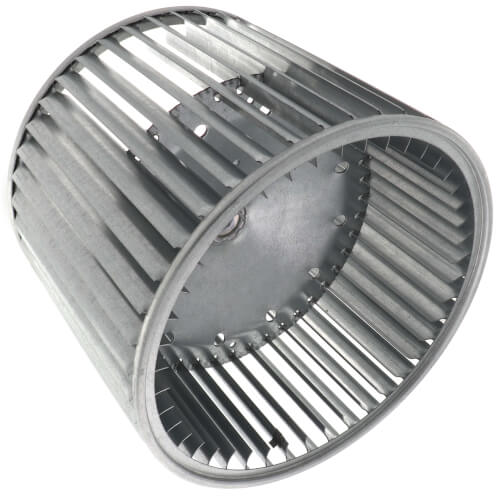 9-1/2" Convex Double Inlet Blower Wheel with Direct Drive, CW (1/2" Bore)