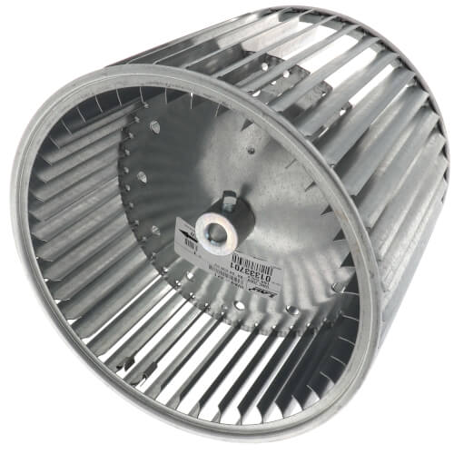 9-1/2" Convex Double Inlet Blower Wheel with Direct Drive, CW (1/2" Bore)