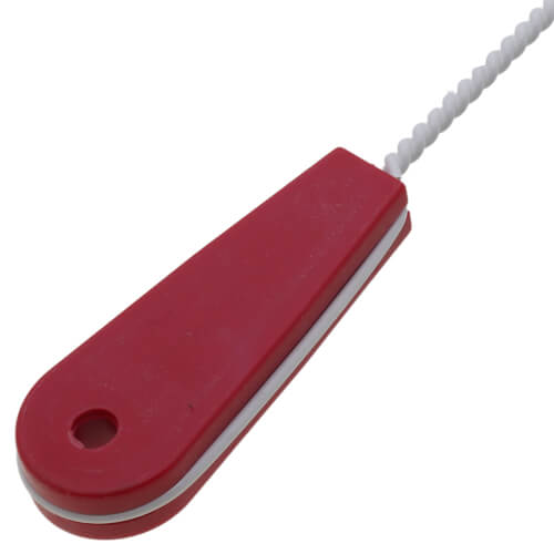 Main product image of 5/8" - 1-5/8" Tapered, Plastic Handle, Coated Stem Horsehair Boiler Brush (29" Total Length)