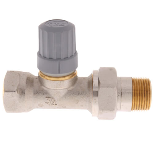 Main product image of 3/4" Straight Thermostatic Radiator Valve