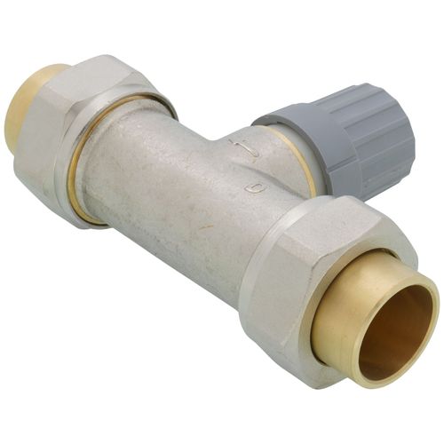 Main product image of 3/4" Straight Thermostatic Radiator Valve, Double Solder Union