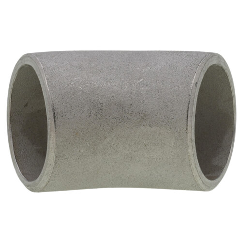 Main product image of 3/4" Sch 10 Stainless Steel Butt-Weld 45° Long Radius Elbow