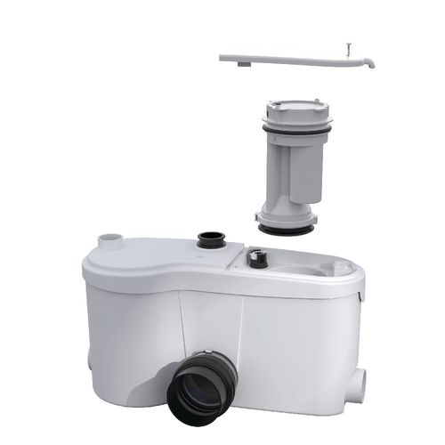 Main product image of Sanigrind Grinder Pump for Bottom Outlet Toilets (White)