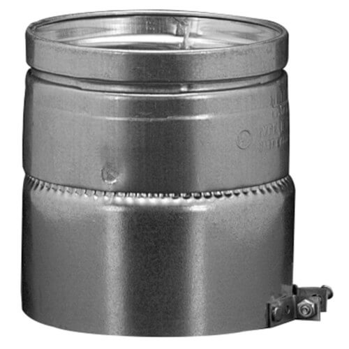 016422 Hart & Cooley 016422 7" B Round Gas Vent Adapter (7RAA)