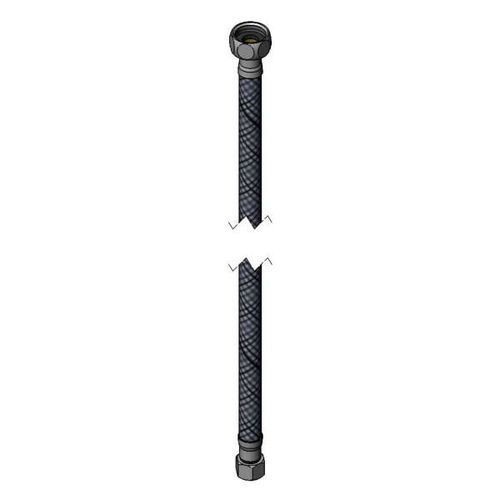 Main product image of 24" SS Braided Flex Supply Hose (3/8" Compression Female x 1/2" NPSM Female), 017420-45