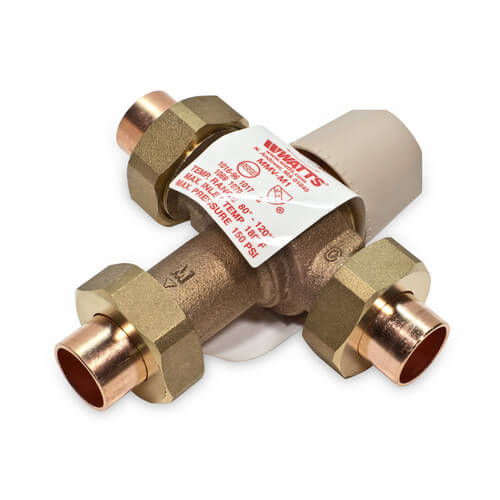0206002 Watts 0206002 1" MMVUS M1, Sweat Mixing Valve